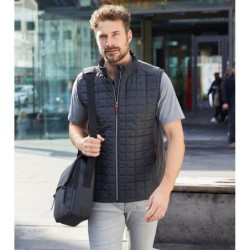 Men Knitted Hybrid Vest